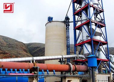 High Availability Rotary Kiln For Cement And Clinker Plant Low Power Consumption